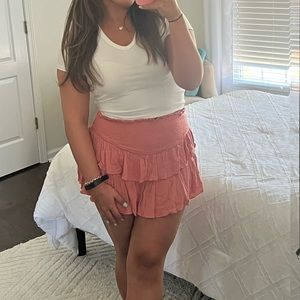Pink trending skirt
